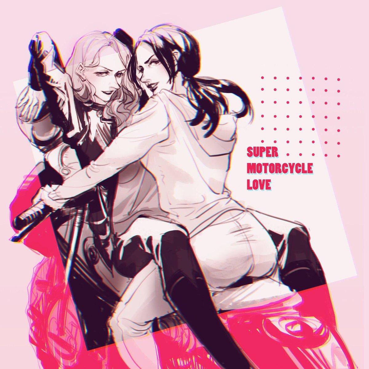 fantasy_fatal's tweet photo. #ShootSpinOff 
#TeamShoot
https://t.co/NLoW2vBiWx
Super motorcycle love
Art by 囧木
@netflix We want a Shoot SPINOFF! https://t.co/eEU1nq0jc8