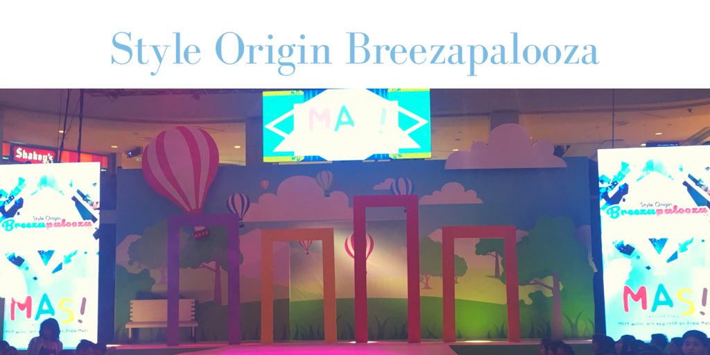 MyDavaoCity's tweet photo. Happening now! @abreezatweets #StyleOrigin2016 #Breezapalooza #LoveEmSoMAS @davaobloggers #DavaoBloggers #DBSUnited https://t.co/1rv1CKoTG5