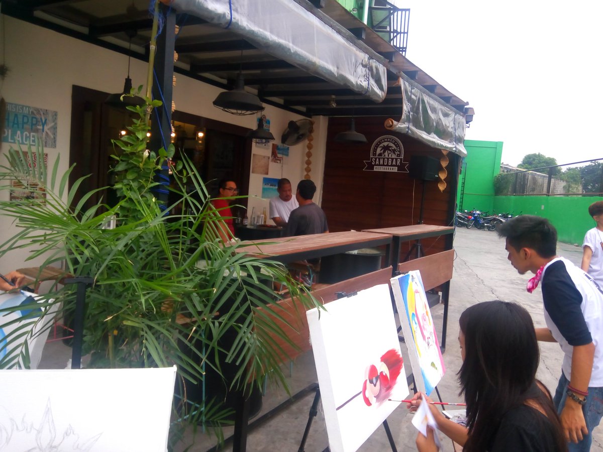 inyiyruma's tweet photo. Cool! #Pokemon is their theme here at @artstockroomph ON THE SPOT Painting at @RedSandBarPH 👌👌👌 https://t.co/j8c12QA3L0