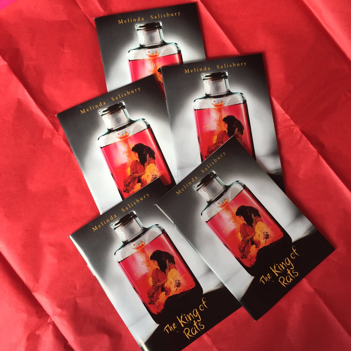 Want a copy of <a href="/AHintofMystery/">Melinda Salisbury</a>'s The King of Rats? Just RT by 8pm tonight to win 1 of 5!