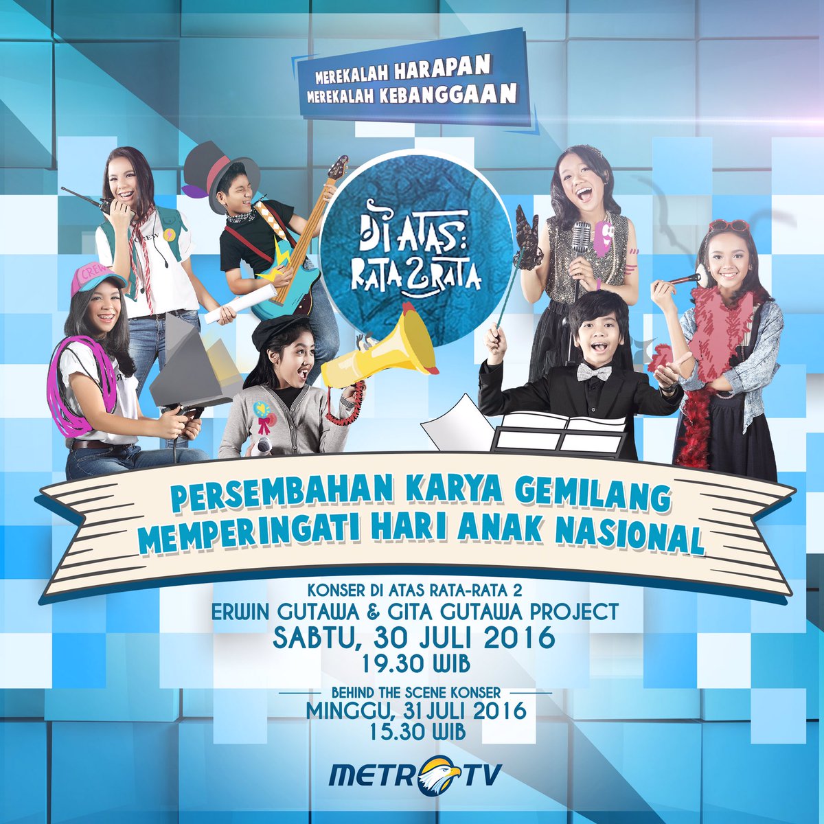 MetroTVToday's tweet photo. Mau tahu betapa kerennya aksi panggung @DiAtasRata2? Saksikan malam ini mulai pkl 19.30 WIB hanya di @Metro_TV! https://t.co/QNETeRvSyX