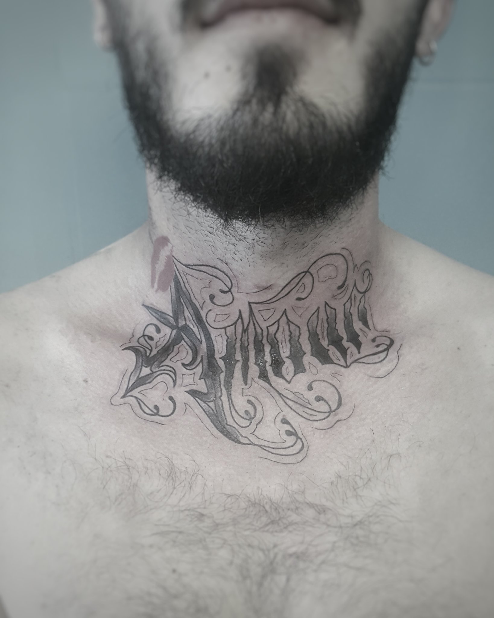 28 Lovable Love Tattoos On Neck  Tattoo Designs  TattoosBagcom