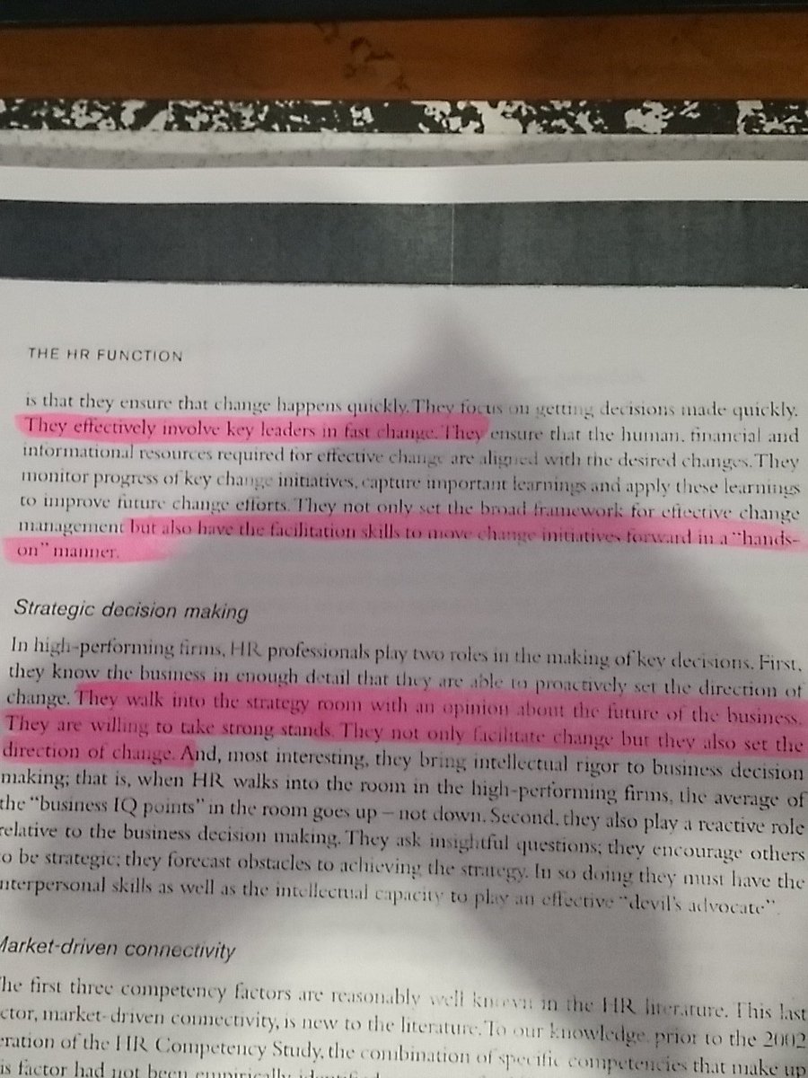 doran_steph's tweet photo. Ahhh Ulrich! All these years, such valuable wisdom #SHRM #saturdaynightstudy https://t.co/gbbiw9kBhp