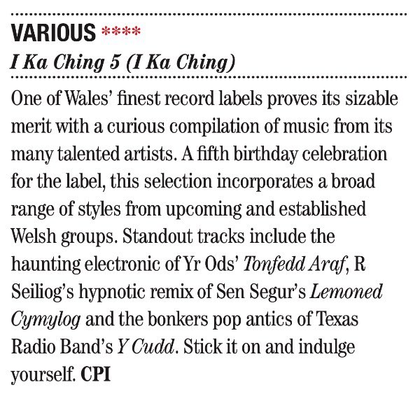 IKACHINGrecords's tweet photo. adolygiad ⭐️⭐️⭐️⭐️ review - diolch @Buzz_Magazine https://t.co/7Qe5mE9hTU