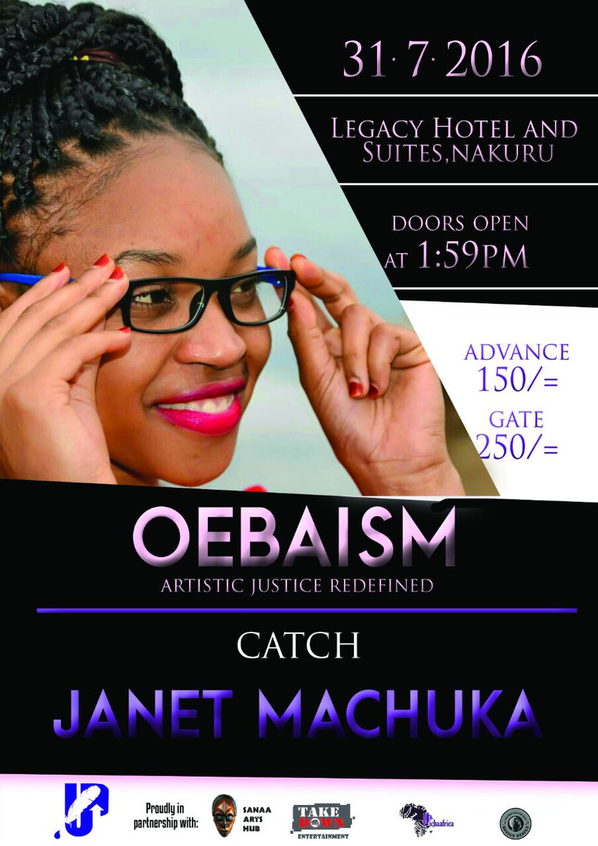 micle_tuanzebe_'s tweet photo. Catch up with #Oebaism in Nakuru.
Grear artists 
Great words
Trust me, you don't wanna miss it
@WillieOeba https://t.co/ycADwbXoD4