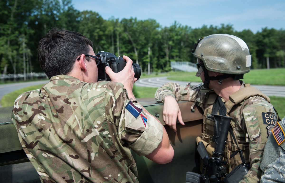 JIAG_UK's tweet photo. Busy week for the us visiting @DINFOS, @DefenseMediaAct &amp; working with @1stCombatCamera @AF3rdComCam @CFCombatCamera https://t.co/l5CtRmKqyb