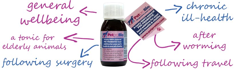 GoodVetPetGuide's tweet image. .@PetproBio is an effective Fermented Herb Extract (FHE) for dogs, cats &amp;amp; small animals petprobio.co.uk