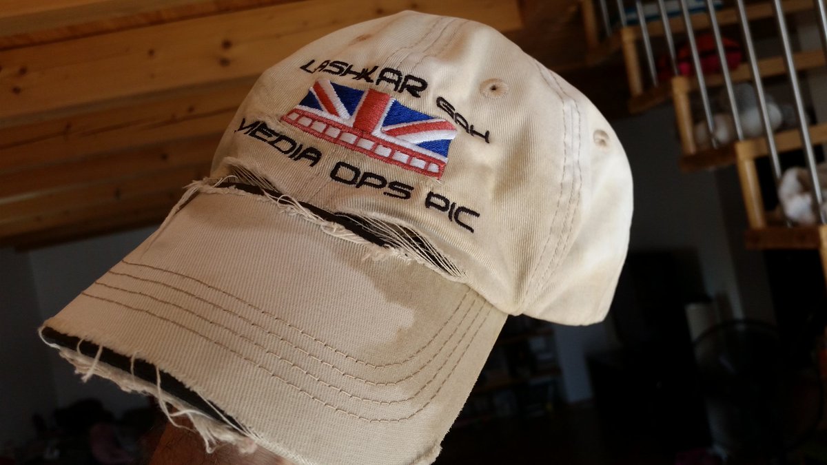 Arkady001's tweet photo. Time to retire my trusty deployment cap from Herrick 11... You have served me well my old freind... #operatorcap https://t.co/Xpkt3XITEf