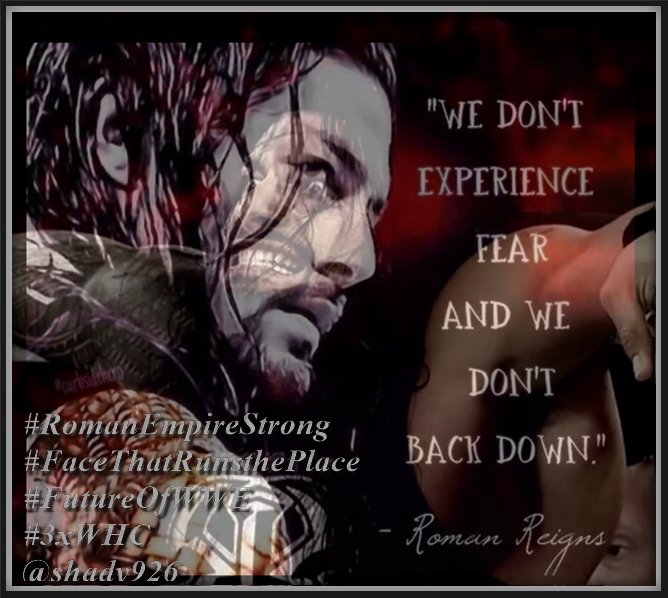 Shady926's tweet photo. Work Time..Catch this afternoon Roman..#FuturesBright #HatersBeDammed #EmpireRulesThisRoost @HandyRed #BelieveThat https://t.co/BXdrF4ThvQ