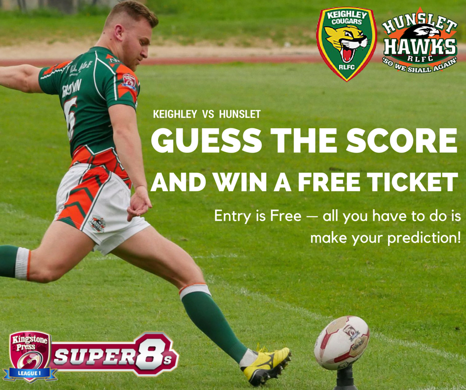 HunsletRLFC's tweet photo. Enter our 'Guess the Score' competition on our official facebook page! https://t.co/T1U0nlMxkq  #soweshallagain https://t.co/pxQWS9hKNz