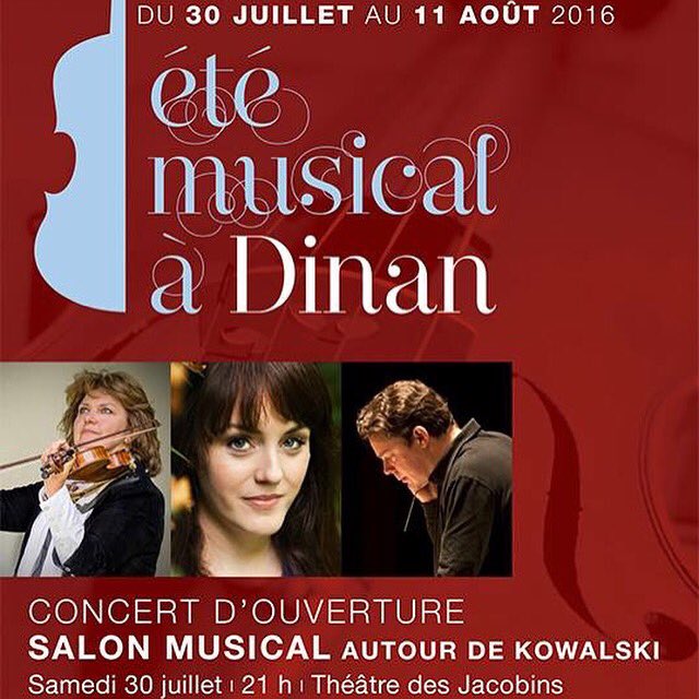 HSOPKEARNS's tweet photo. Ce soir à #Dinan #kowalski #liszt #duparc https://t.co/FuDh0B5IQy