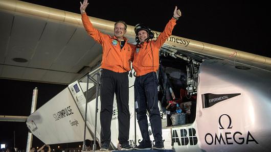 solarimpulse's tweet image. A look back at #Si2 ’s extraordinary round-the-world #solar flight cnbc.com/2016/07/29/a-l…