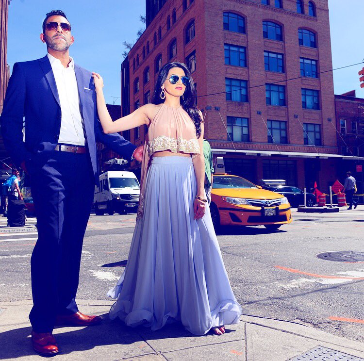 NavedaCouture's tweet photo. heard there's a wedding happening... on our way to forever ♡... .
#Sangeet day! #mrandmrsmathews https://t.co/PqxI1AKj6U
