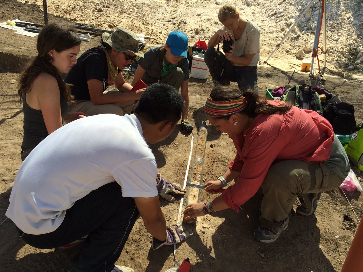 lopezgi's tweet photo. #TelAkko 2016: logging &amp; sampling cores: teaching #geoarchaeology &amp; #coastal palaeoenv. recon. @CENIEH @RIMS-UHaifa https://t.co/JWtvSalz0t