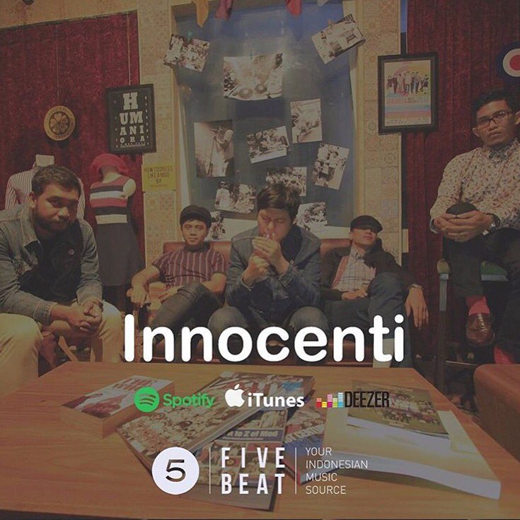 Now! You can get our digital album "Innocenti - The Singles 2008-2014" on iTunes, Deezer &amp; Spotify. Repost @5beatid