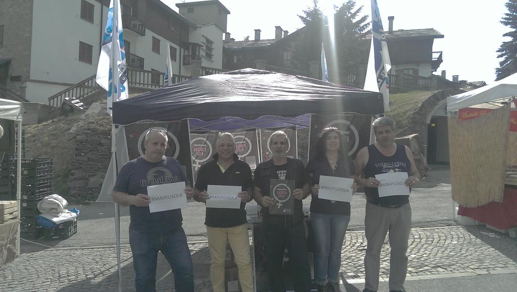 #MAIPIUSOLA Ugl/Utl Torino a Sestriere