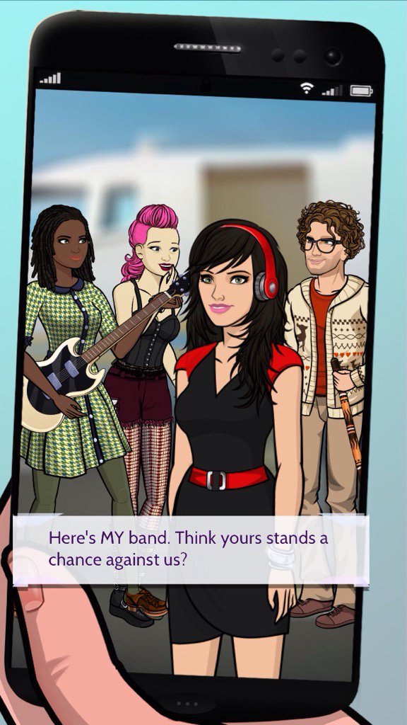 KittyQueen84's tweet photo. Check out my killer band on Demi: Path To Fame! #demipathtofame https://t.co/Rz7jHvpthe https://t.co/2qrtZkGdDH