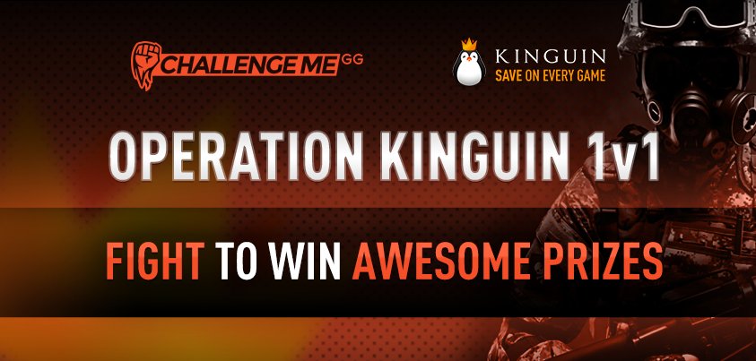 KinguinNet's tweet photo. Welcome to #opkinguin 1v1 #2! A new tournament for the CS:GO community to enjoy.
Sign up: https://t.co/HfpjI241Wq https://t.co/Lik2GgnBAE