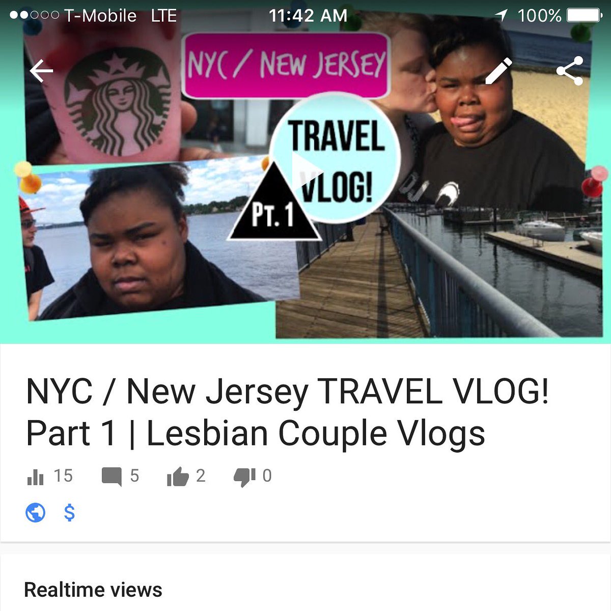 NEW Video up now! Travel Vlog! Check it out, link in my bio 💖 #lgbt #vlogging #couplevlogs #travel #travelvlogs