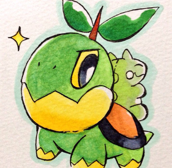 ナエトルのtwitterイラスト検索結果 ナエトルのtwitterイラスト検索結果