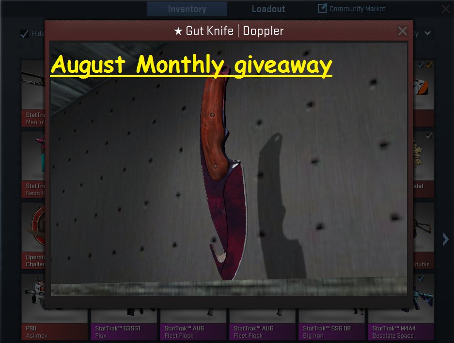 Botleeswagger's tweet photo. RT + FOLLOW! enter this awsome august monthly giveaway! at https://t.co/idK4xXqXOS https://t.co/vrHkcbAjem