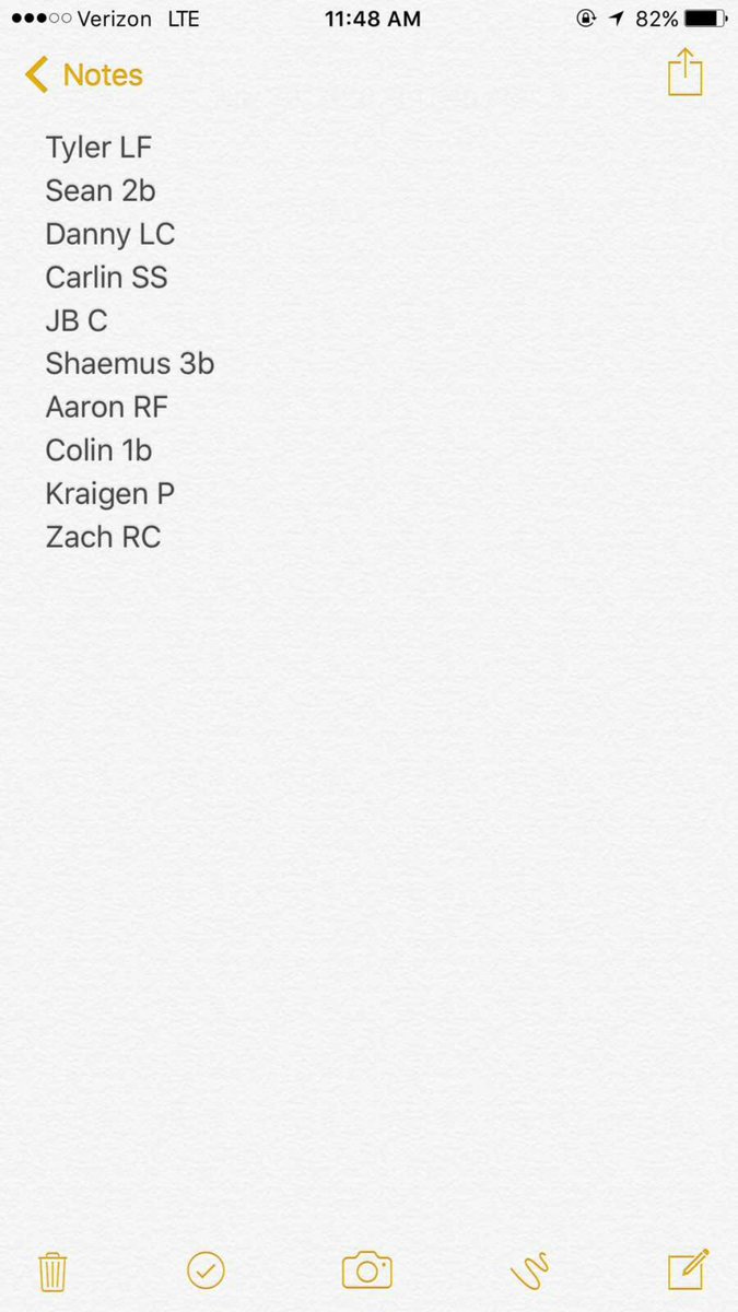 Unit_Softball's tweet photo. Here is the starting line up for YOUR UNIT SOFTBALL SQUAD #squad https://t.co/IPnmUogdfY