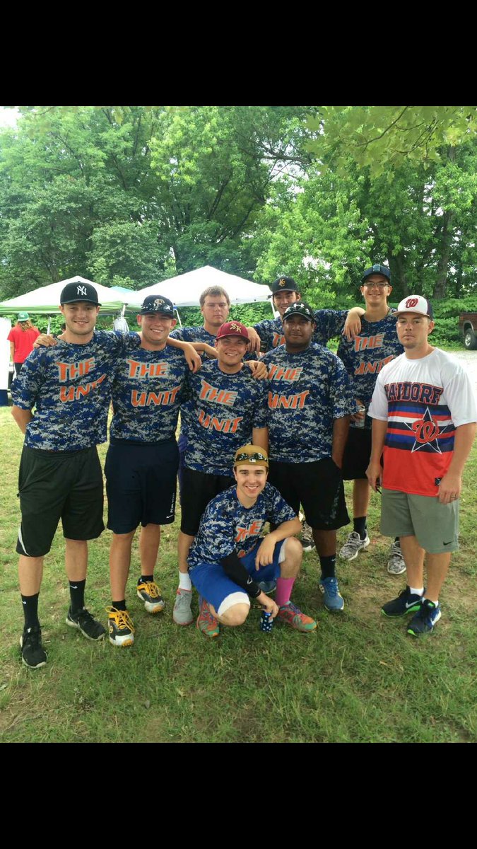 Unit_Softball's tweet photo. The team comes together for a pregame flick https://t.co/MKOY2OH7kN