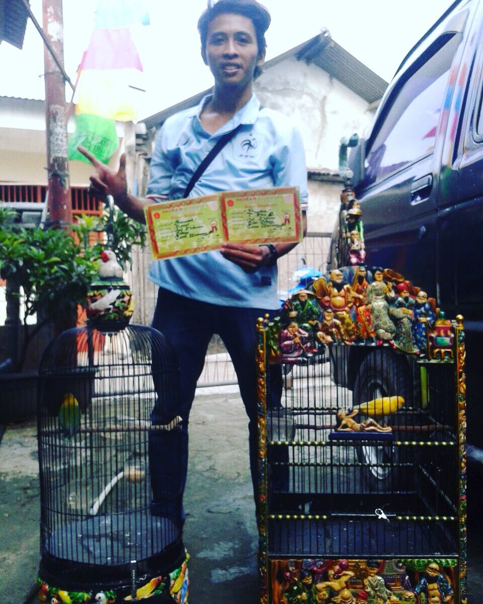 Alhamdulillah LB "Yudha" 2, Kenari "Sanwani" 4, Ajak bang <a href="/OrenBarat/">IG:OrenBaratOfficial</a> biar gantang ke pondok gede ah hihi 😊