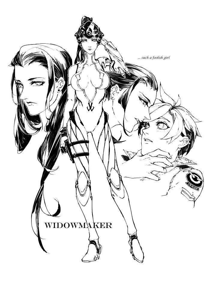 /Overwatch/doodle/
Widowmaker and Tracer 