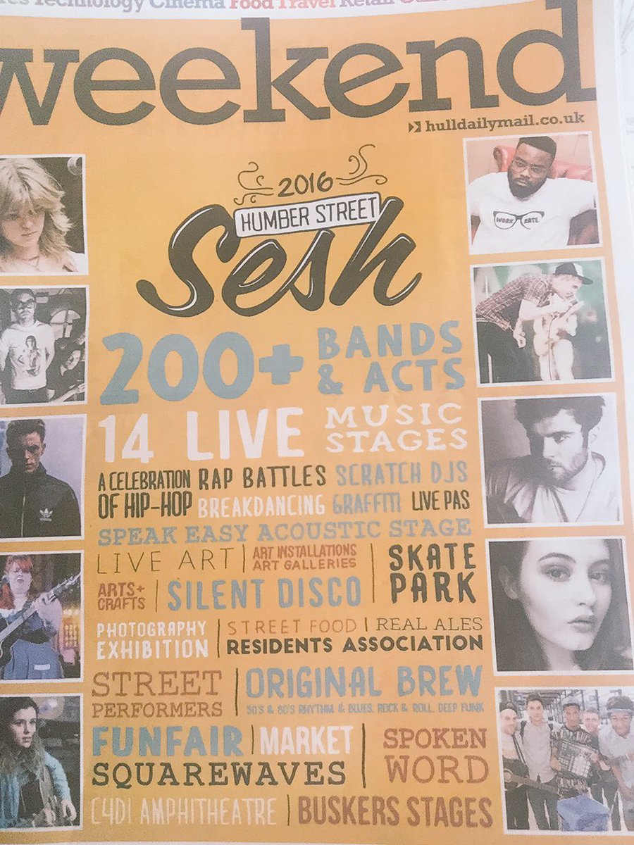 Well this is cool <a href="/HumberStSesh/">Humber Street Sesh</a> @hulldailymail!! Not long to go now <a href="/discoverHullEY/">Discover Hull</a> <a href="/FRCArts/">Freedom Road Arts</a>