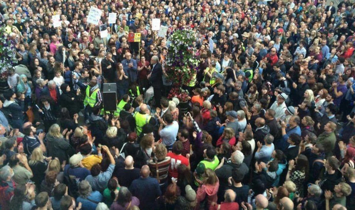 Thanks to all who came to our rally in York. If you can, please help us spread our message → jeremyforlabour.com/donate