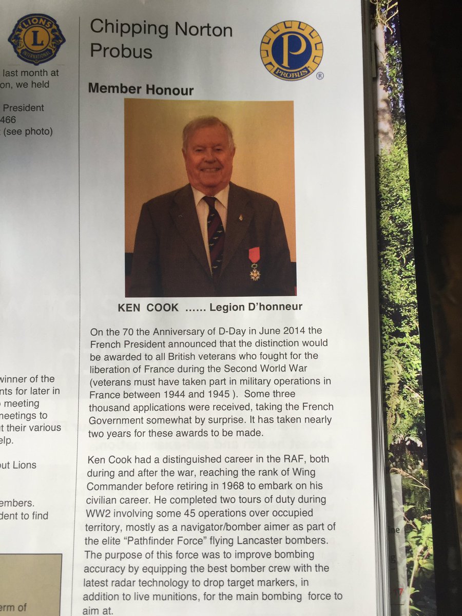 97_Squadron's tweet photo. Incredibly proud of Wing Commander Ken Cook DFC @TheRAFClub @BOMBER__COMMAND https://t.co/hsCRQ5t3ex