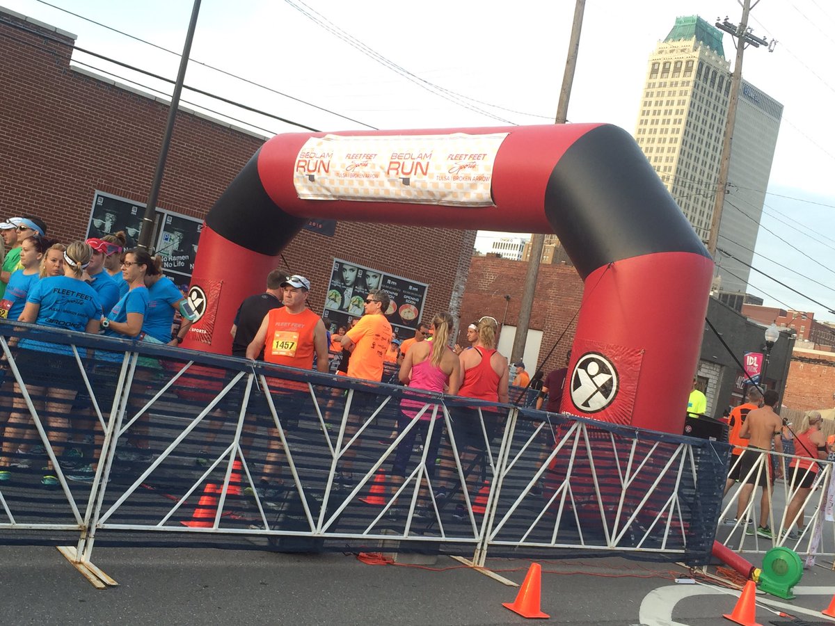 RonTerrell's tweet photo. Time for the #BedlamRun! I'm co-emceeing. Not running. You wouldn't want to see that. https://t.co/WJycClyMOm