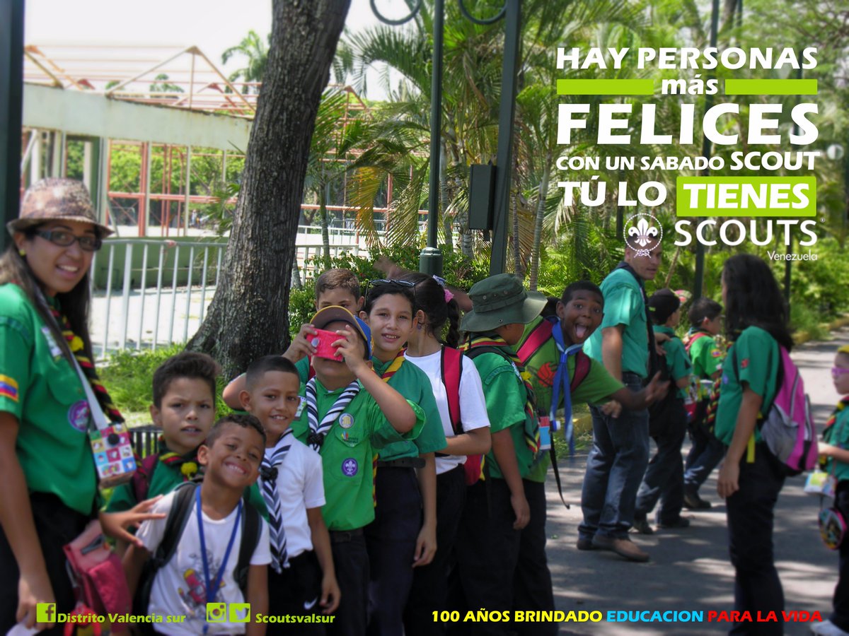 Scoutsvalsur's tweet photo. Feliz sábado SCOUT. 
#Construirunmundomejor
@ScoutsCarabobo 
@scoutsvenezuela https://t.co/iBkLZ7s5w5