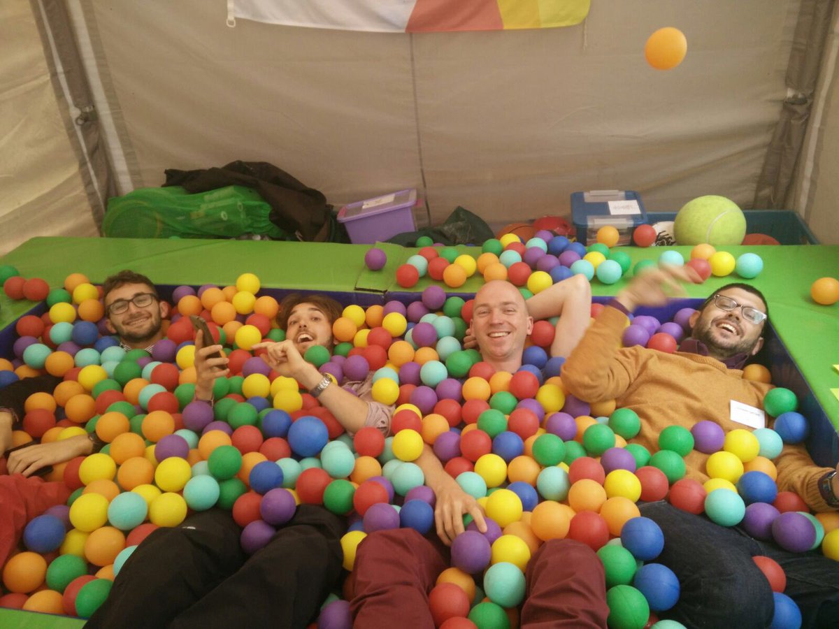 stephenlaw60's tweet photo. This #EHYD ball pit represents the sad futility & meaninglessness of life given atheism. We're jst atoms in the void https://t.co/NLj6eMzuf8