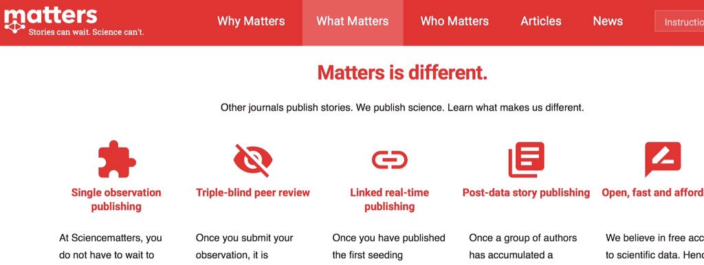 MacWormLab's tweet photo. ScienceMatters @SciMts is making it easier to publish papers and fun. Check it out. https://t.co/MJF8PvrK3M https://t.co/vtBmE9Zo5j