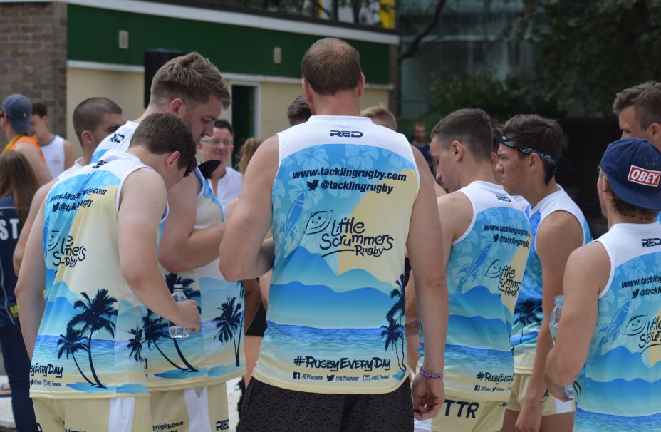 Proud to have sponsored <a href="/REDRockets7s/">Rockets 7s</a> at the <a href="/ldnbeachrugby/">London Beach Rugby</a> event. Plate winners. Well played guys. Great day.