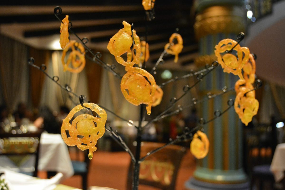 Sweet Endings, the best way to end your meal. #jalebitree #jodhpurroyaldining #retroinnovative