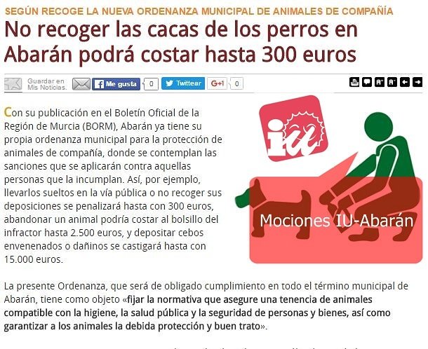 IUVerdesAbaran's tweet photo. Nuestras mociones ayudan a construir un pueblo mejor: Stop Desahucios, Proteccion Animal y MedioAmbiente https://t.co/tsb3fx1tQa
