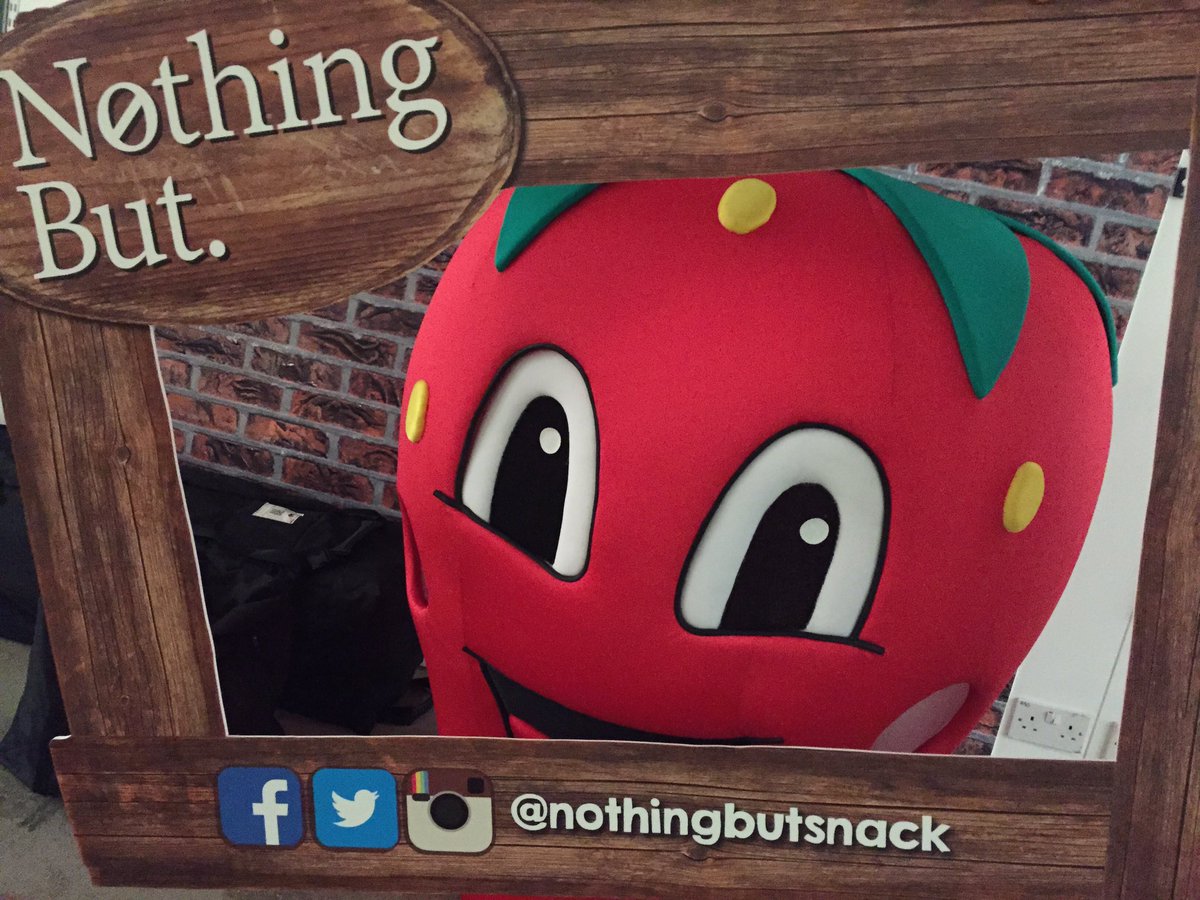 Nothingbutsnack's tweet photo. Yes Si &amp; Dave @HairyBikers that was a giant Strawberry that appeared in the crowds @YorksDalesFest ...#Strawbarry https://t.co/ltemfYvV67