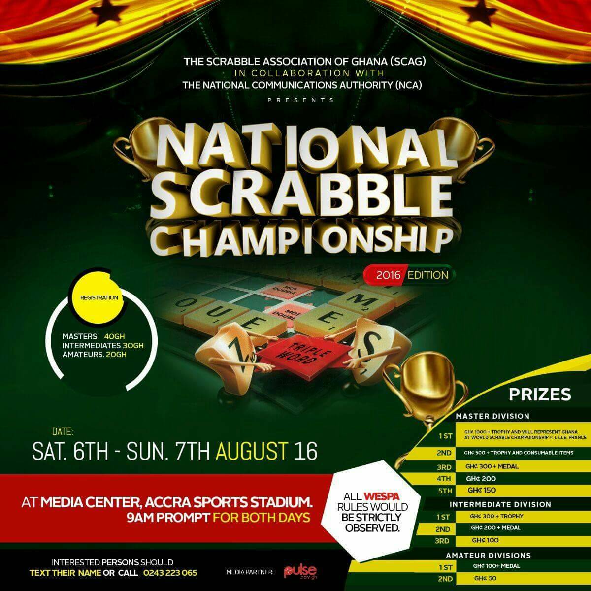 Scrabble Ass. Ghana tweet media