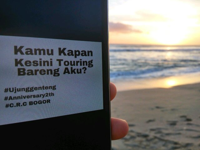 Kode nih miminya CRC #CRCRoadToUjungGenteng #Coboy #2ndAnniversary