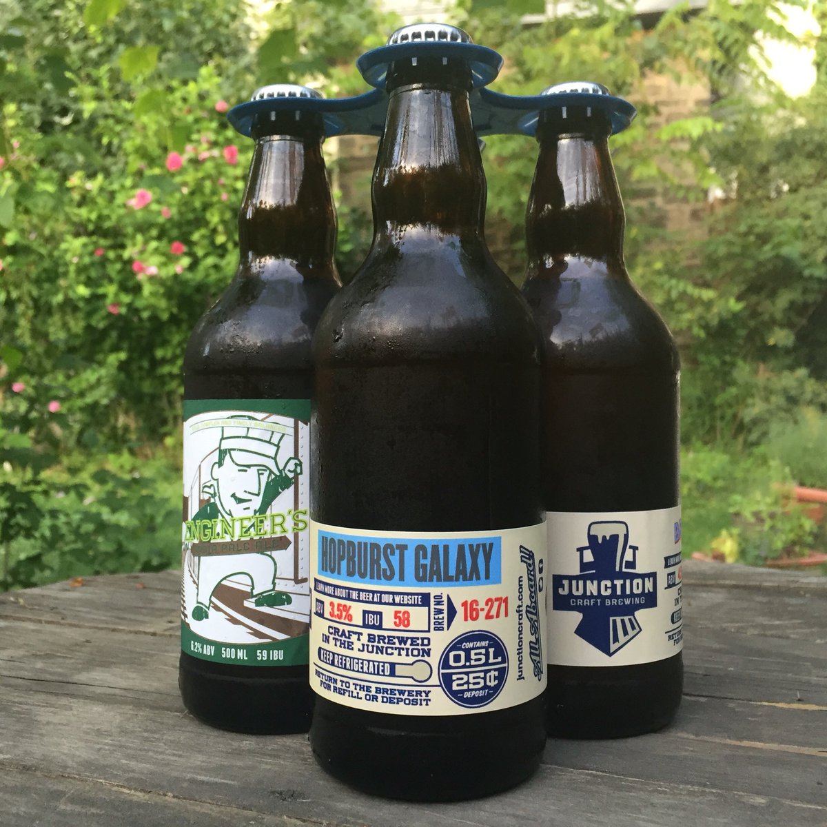 We started the #longweekend off right with 3 highly sessionable #beers from <a href="/JUNCTION_CRAFT/">Junction Craft Brewery</a>. See u on the #beertour!