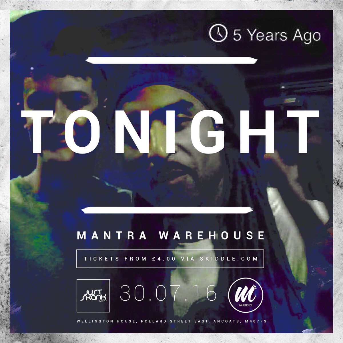 JustSkankEvents's tweet photo. TONIGHT
Just Skank at Mantra Warehouse​ ft @CompaUK all night long.
Grab your tickets - https://t.co/juR4TTAIrx https://t.co/QZcEhOke5N
