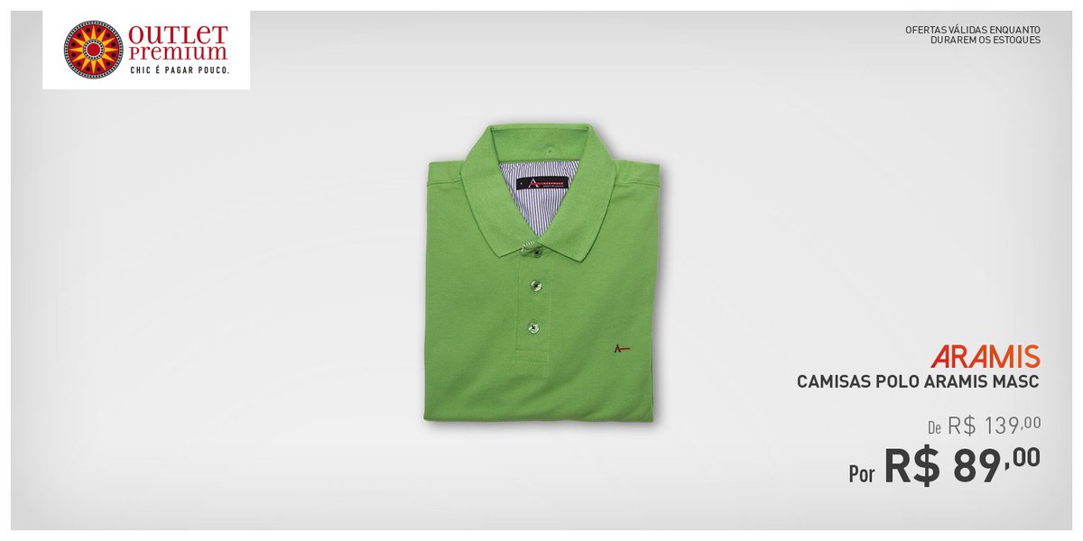 outpremiumrj's tweet photo. Dizem que verde dá sorte ;)  
#OutletPremiumRJ https://t.co/jew7qr1VPv
