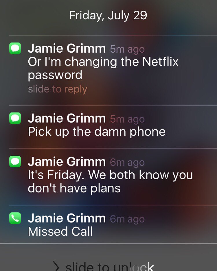 lucy_grimm's tweet photo. He knew this would get the quickest call back #ineednetflix @netflix https://t.co/QKlyuq7MEU
