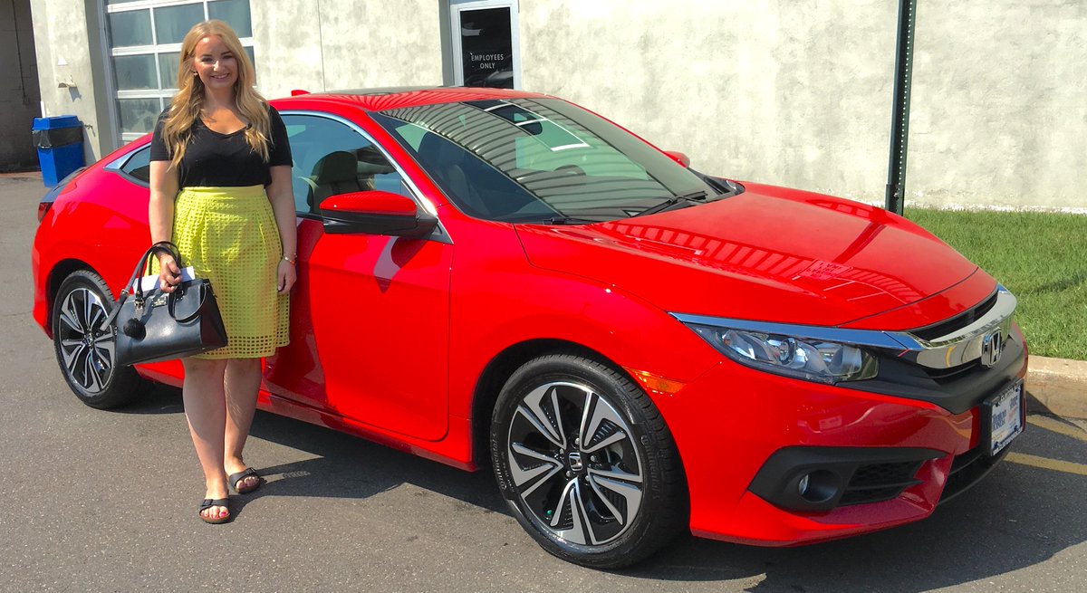PerryHonda's tweet photo. Thanks to Sarah W. for leasing your new Civic Coupe from Perry Snitkin!

perrys@clintonhonda.com

#perryhonda https://t.co/I47xagP2Df