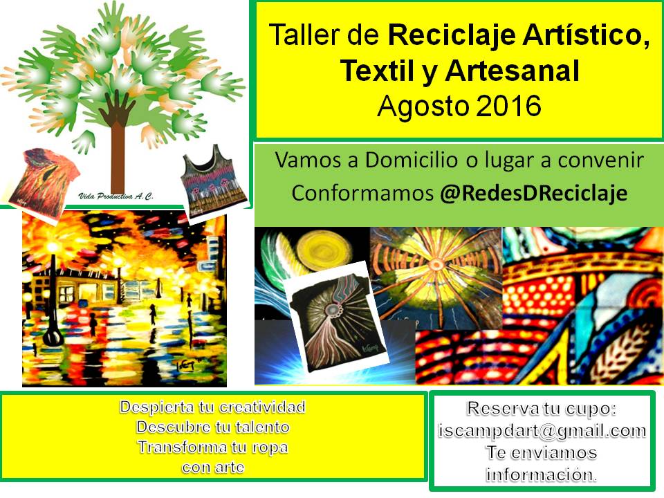 Iscampdart's tweet photo. Talleres vacacionales @vidaproductivAC. #Emprendedores. #Aprendizaje y #creatividad. iscampdart@gmail.com. https://t.co/mdnF7kYX5t