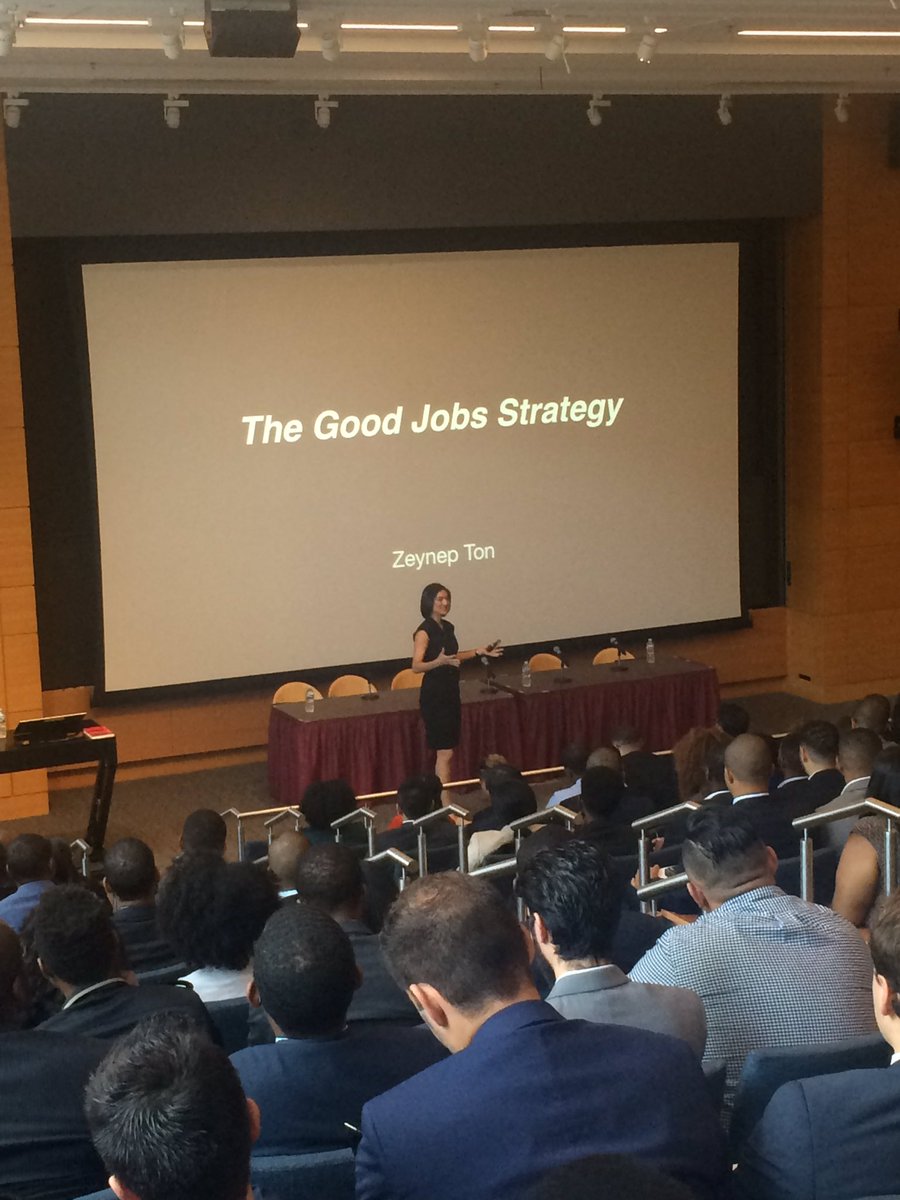 MLTOrg's tweet image. . @zeynepton, Ops Management Professor at @MITSloan presents about her book "The Good Jobs Strategy" #MBABound