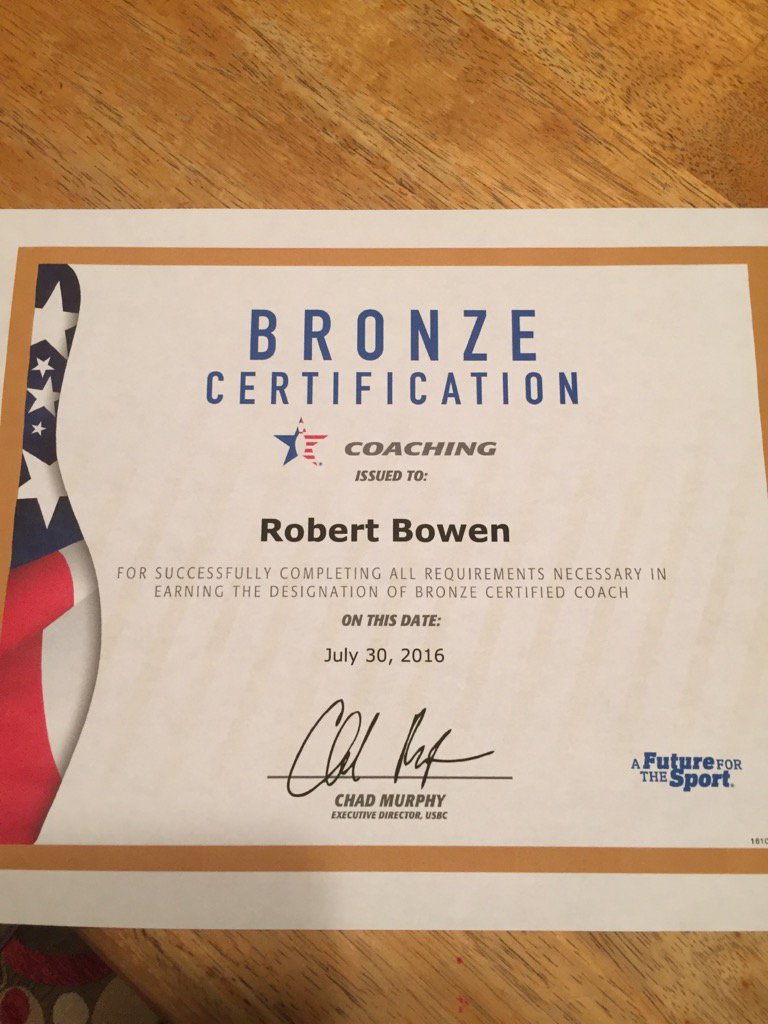 bobbowen's tweet photo. Obtained Bronze Certification this morning!  #testspassed #goodstart Next goal is Silver in 2018 https://t.co/wxfzSkQwlO